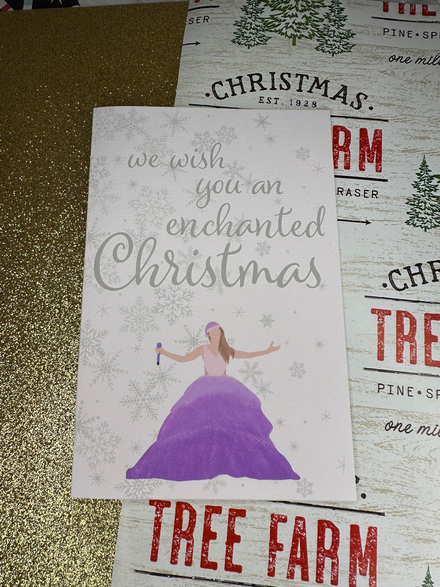 wish you an enchanted christmas TS3 christmas card