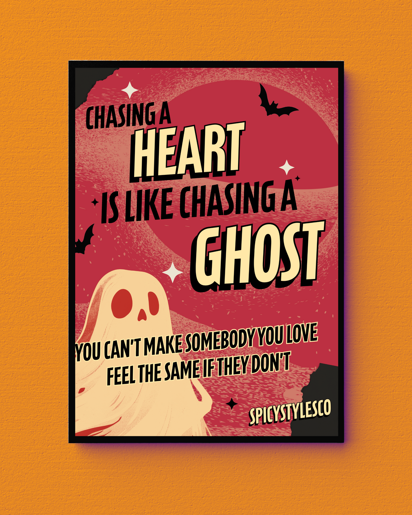 Chasing a Ghost October FREE LANY Print | DIGITAL DOWNLOAD