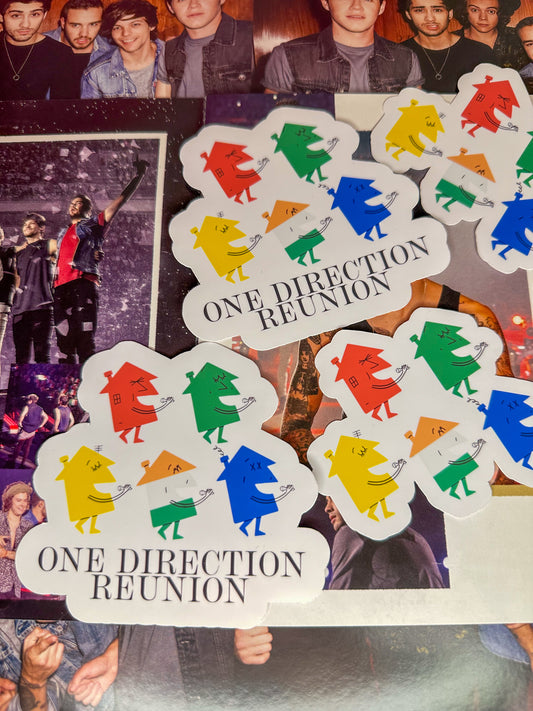 1D LOT House Sticker | Love on Tour, Harry Styles, One Direction, Harry's House