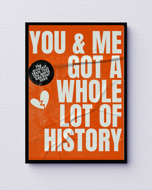 Whole Lot of History FREE One Direction Lyric Poster | DIGITAL DOWNLOAD