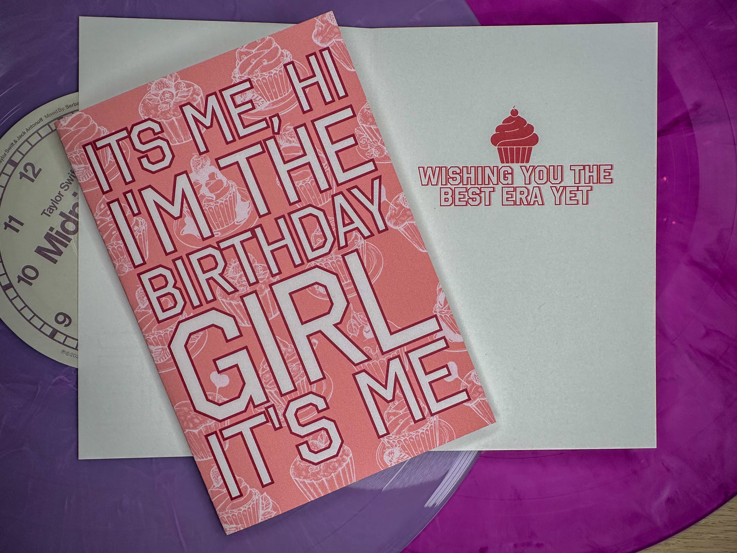 Taylor Swift BirthTay Cards | Birthday Card Swiftie Eras Tour Feelin 22 4X6 card + envelope