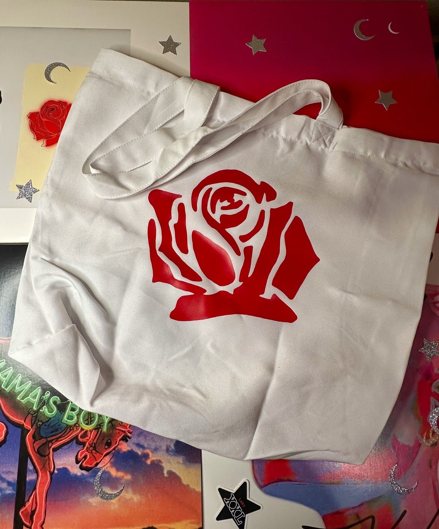 lany rose LA1 tote bag