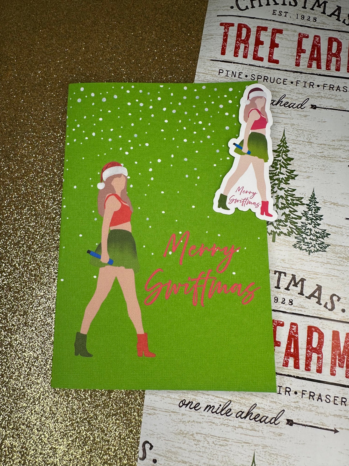 merry swiftmas 1989 TS5 christmas card