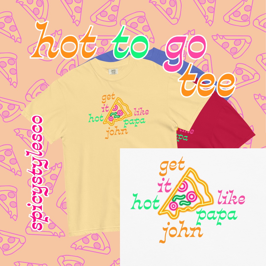 hot like papa CR1 comfort colors tee