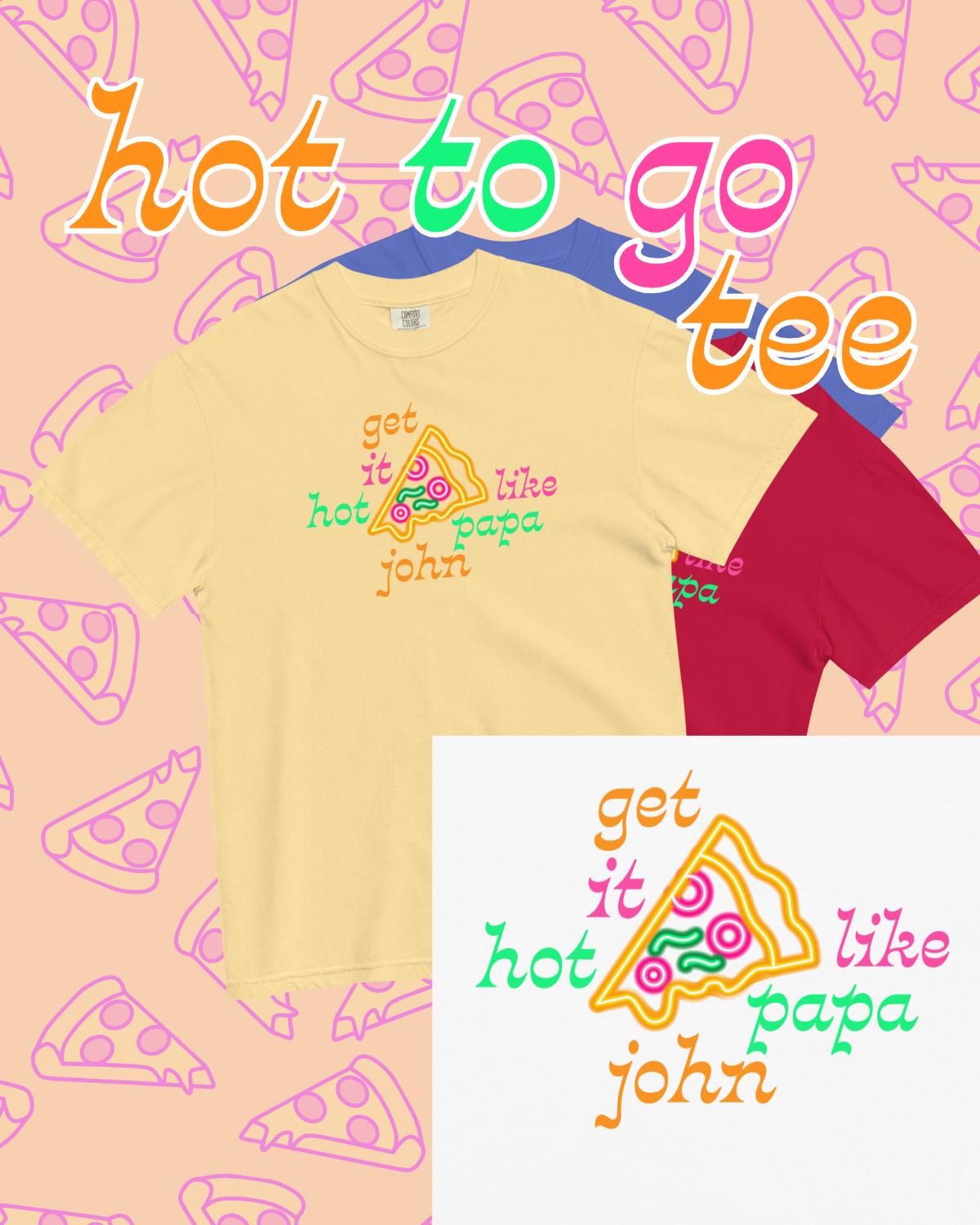 hot like papa CR1 comfort colors tee