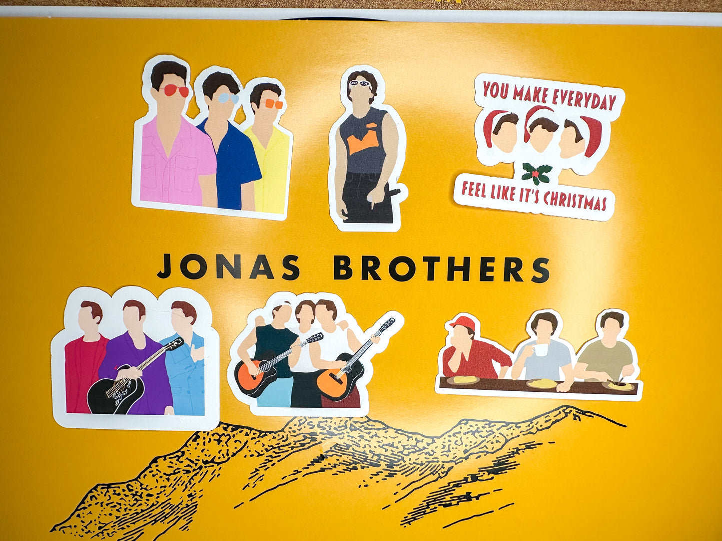 23 Jonas Brothers Stickers | The Album Nick Jonas, Joe Jonas Kevin Jonas