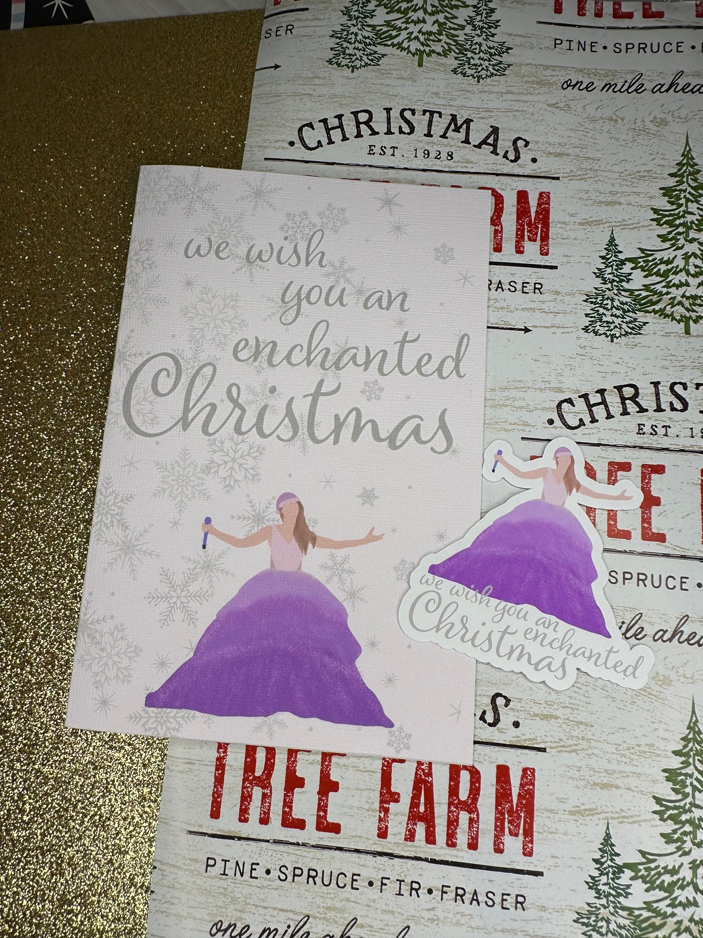 wish you an enchanted christmas TS3 christmas card