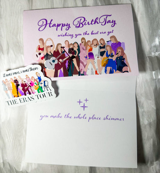 happy birthTAY TS birthday card