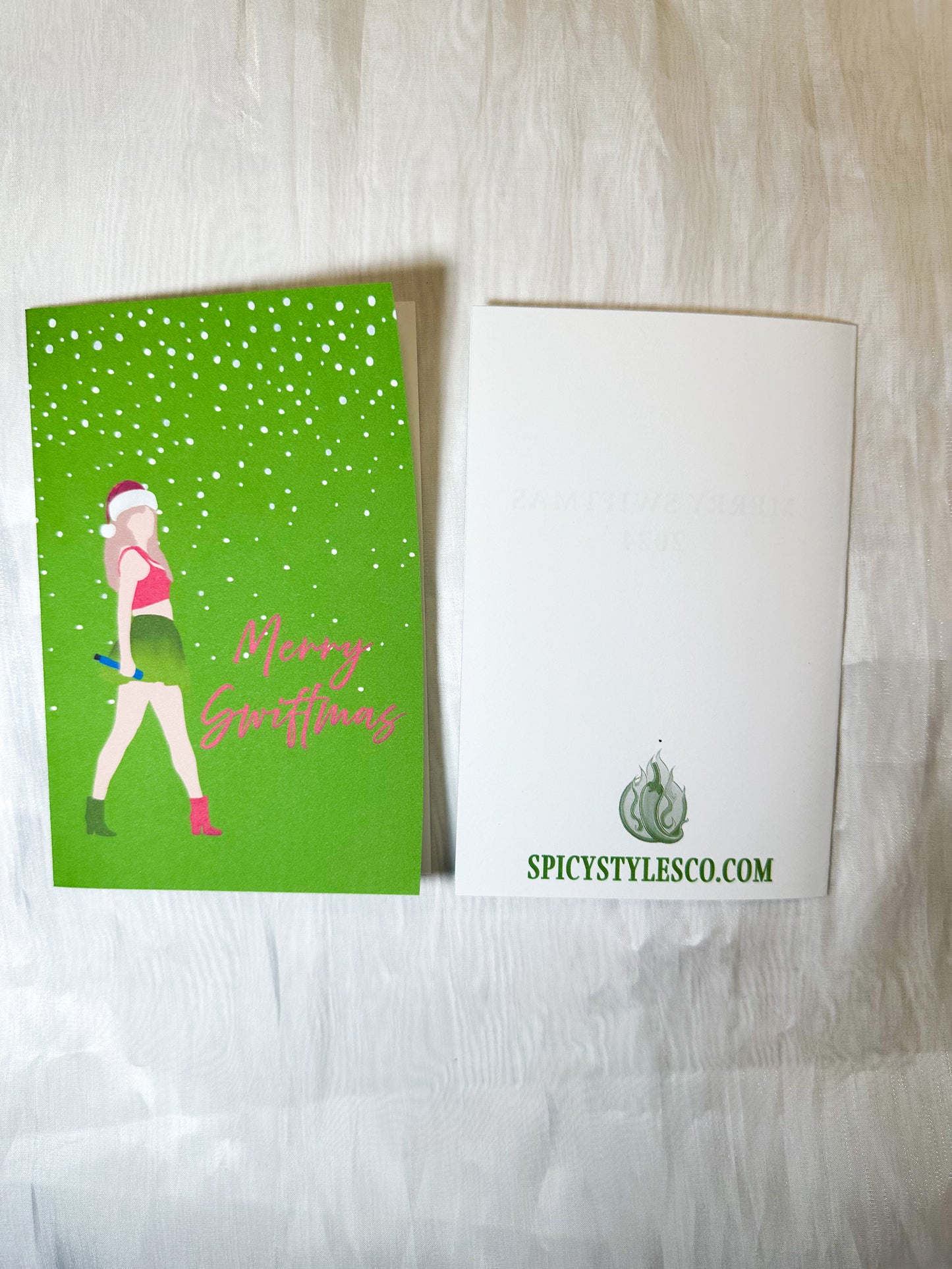 merry swiftmas 1989 TS5 christmas card