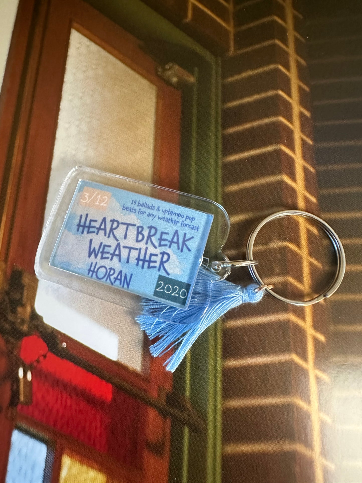 flicker heartbreak show NH license plate keychains