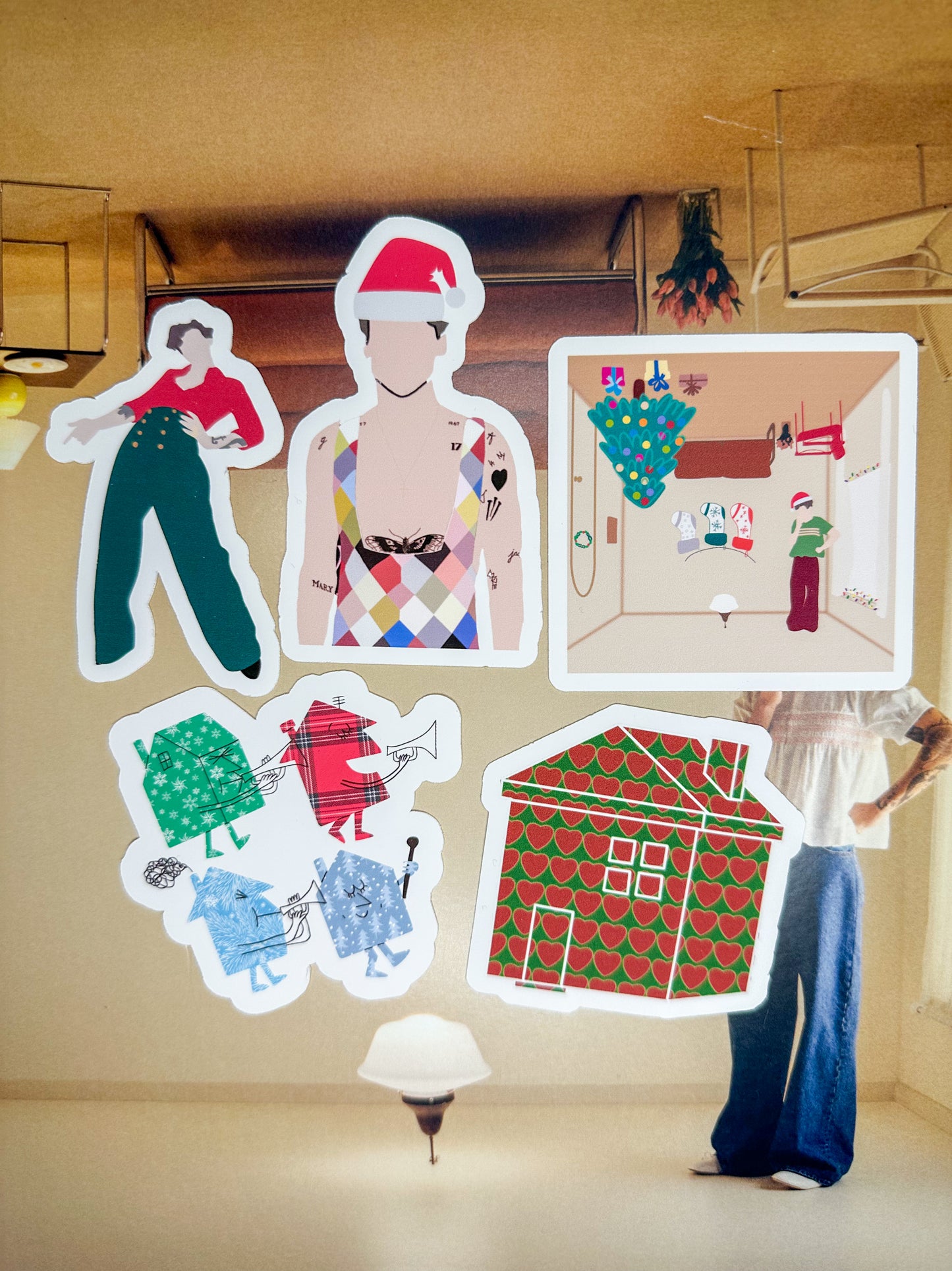 festive HS3 sticker set