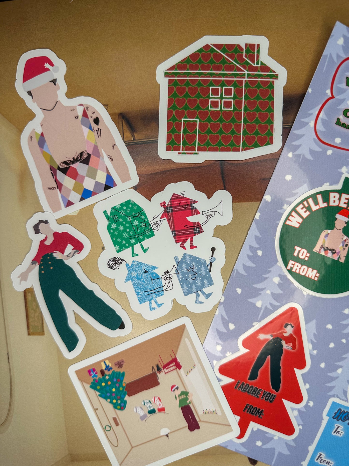 festive HS3 sticker set