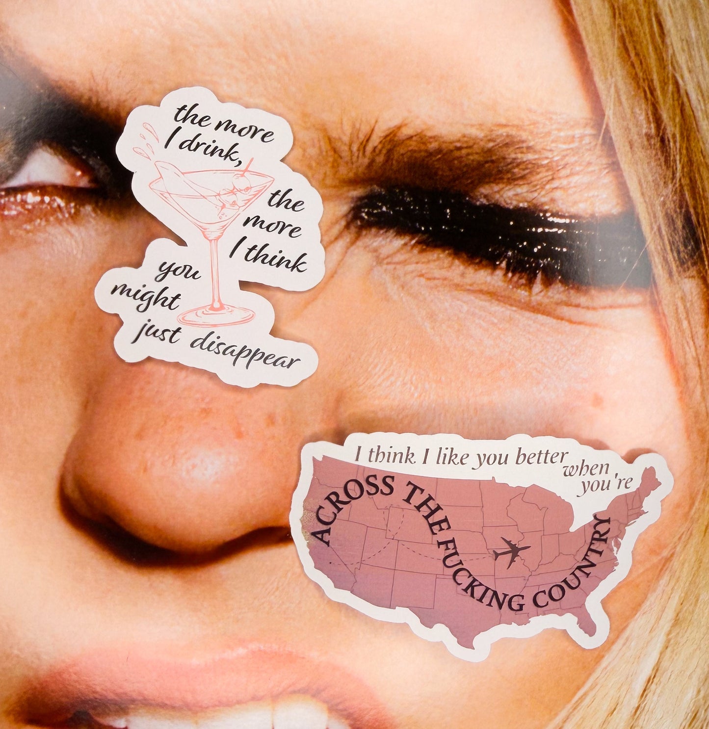 i think i like you better RR2 sticker set