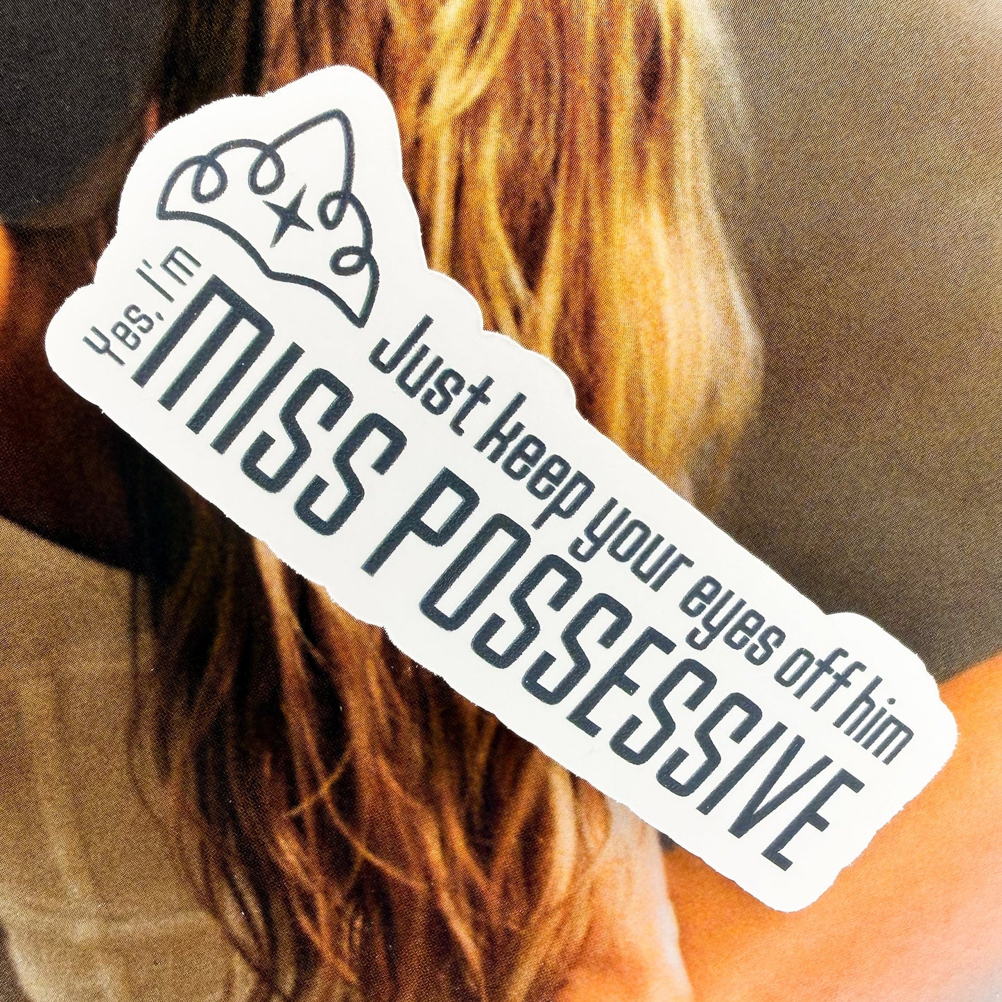 miss possessive/sports car TM3 sticker set