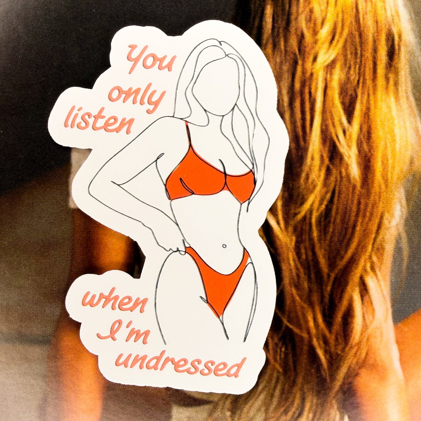 purple lace bra/revolving door TM3 sticker set
