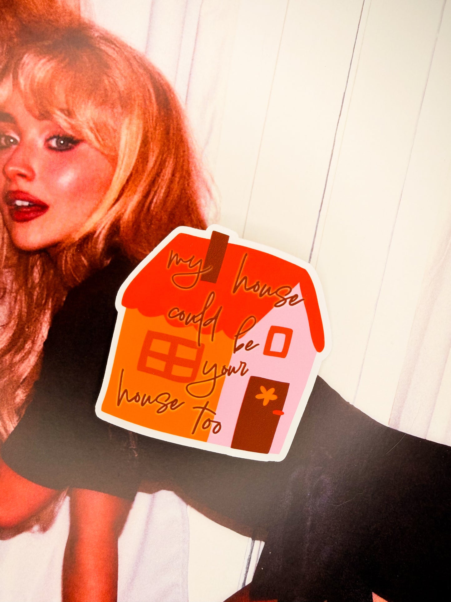 house tour SC7 sticker set