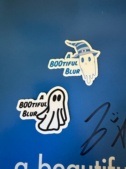 a BOOtiful blur LA5 halloween stickers