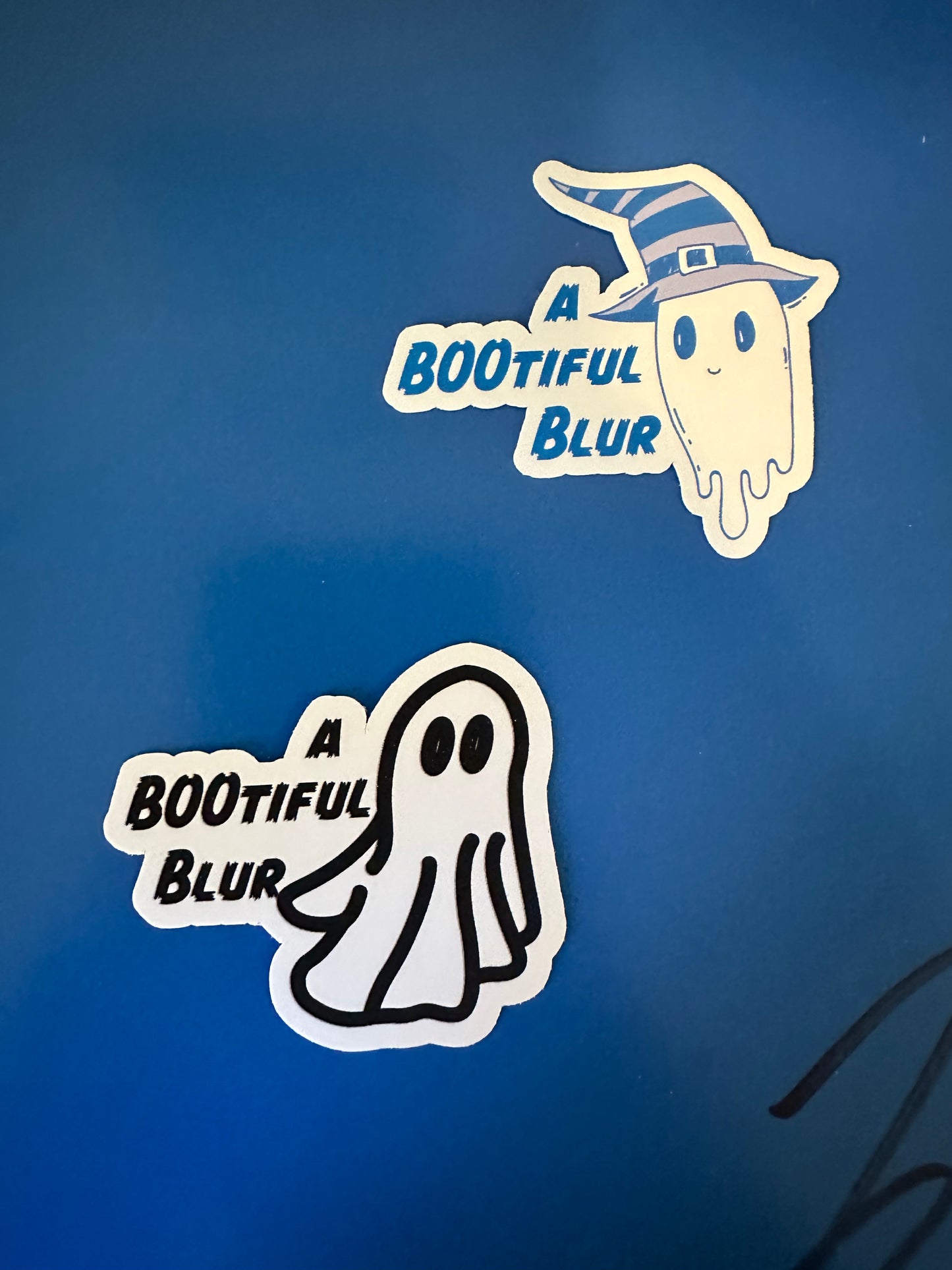 a BOOtiful blur LA5 halloween stickers