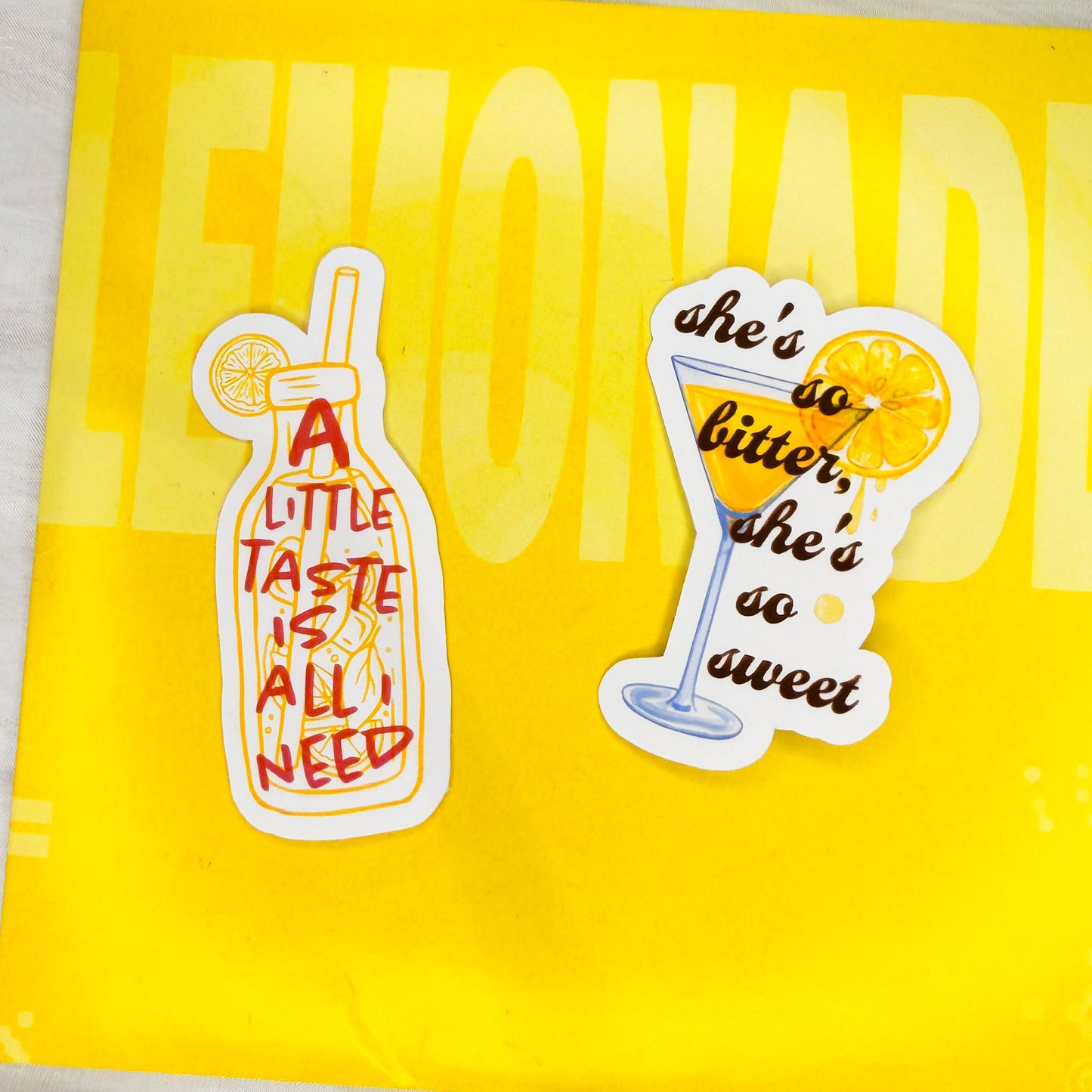 all i need is lemonade LT3 stickers