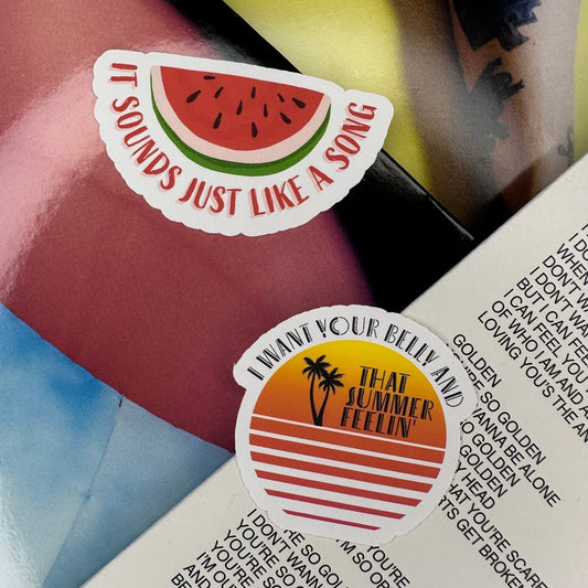 watermelon & sugar HS2 sticker set