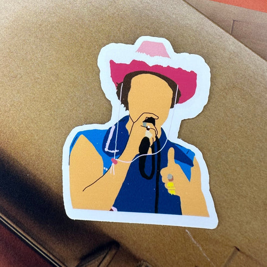 cowboy hs doodle sticker