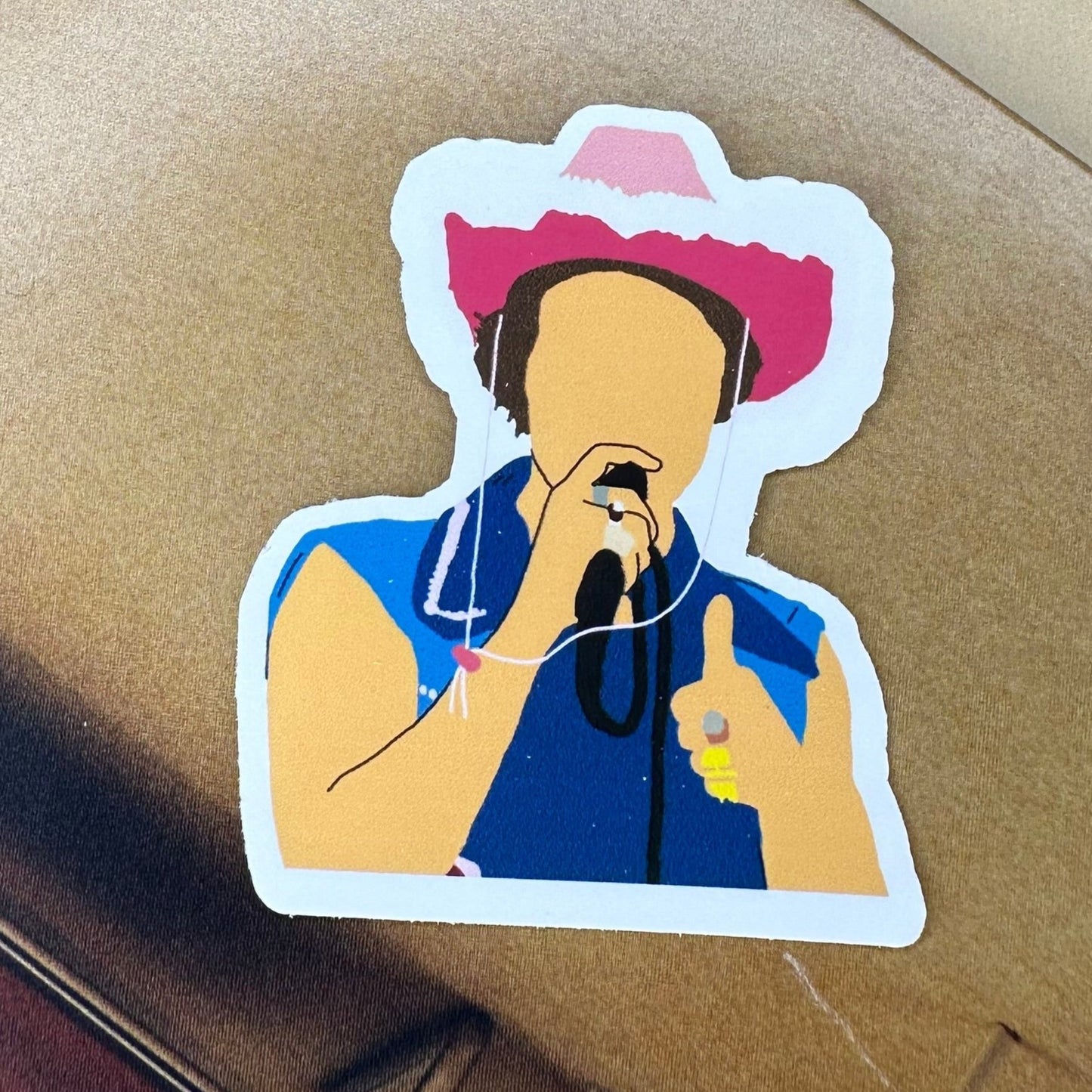 cowboy hs doodle sticker