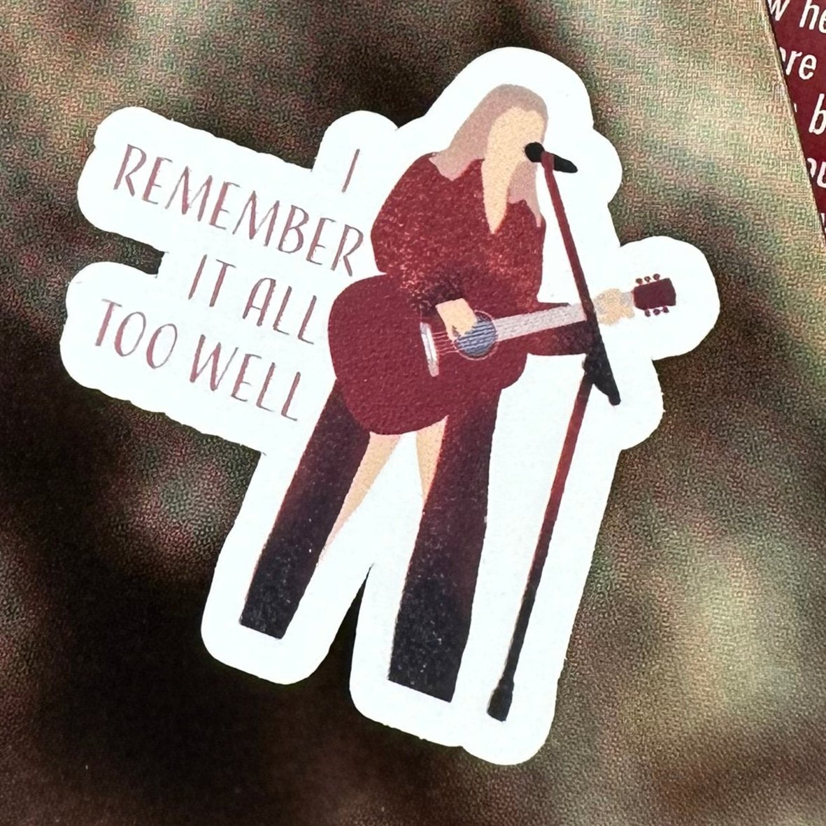 remember it all too well TS4 album sticker set