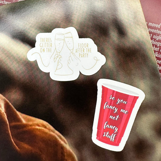 big reputation lyric TS6 sticker set