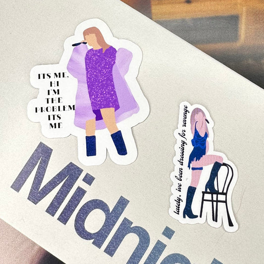 midnight doodles TS10 sticker set