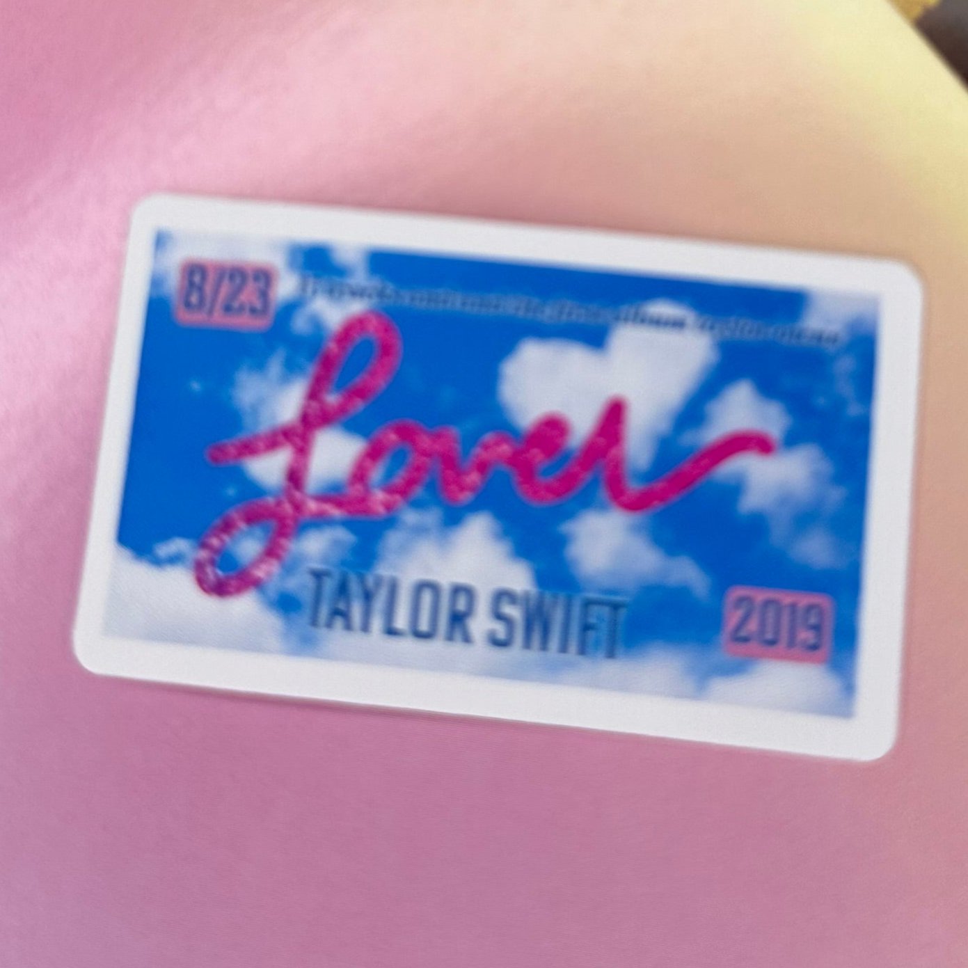 you're my my my.... TS7 album sticker set