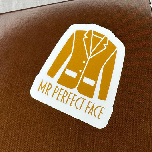 mr perfect face TS2 sticker