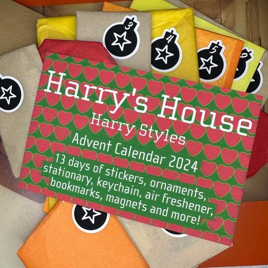 harrys house HS3 advent calendar 13 days of stationary!