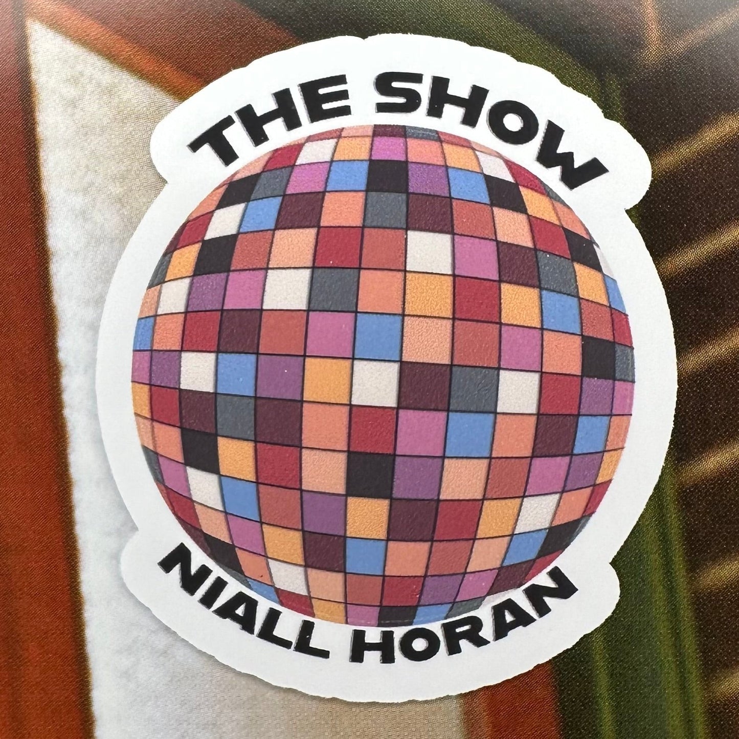 the show cover & doodles NH3 sticker set