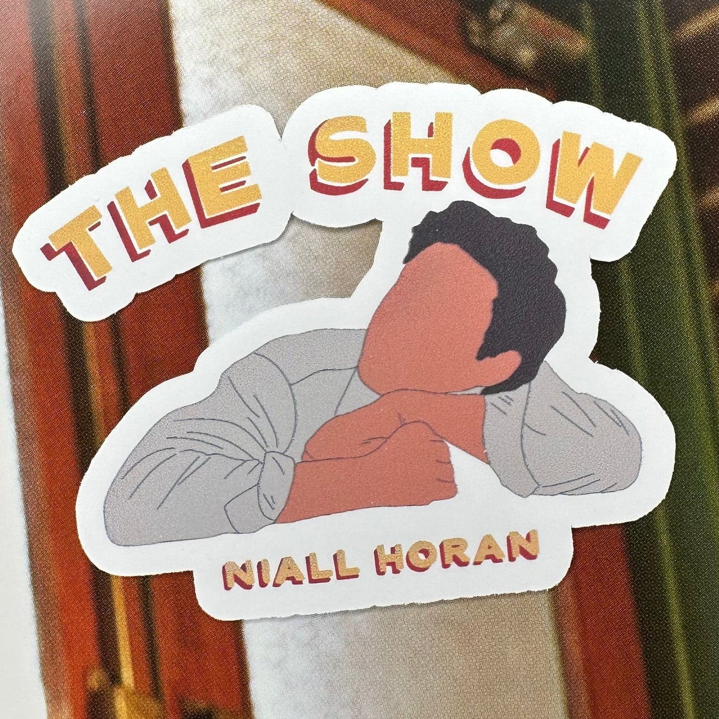 the show cover & doodles NH3 sticker set