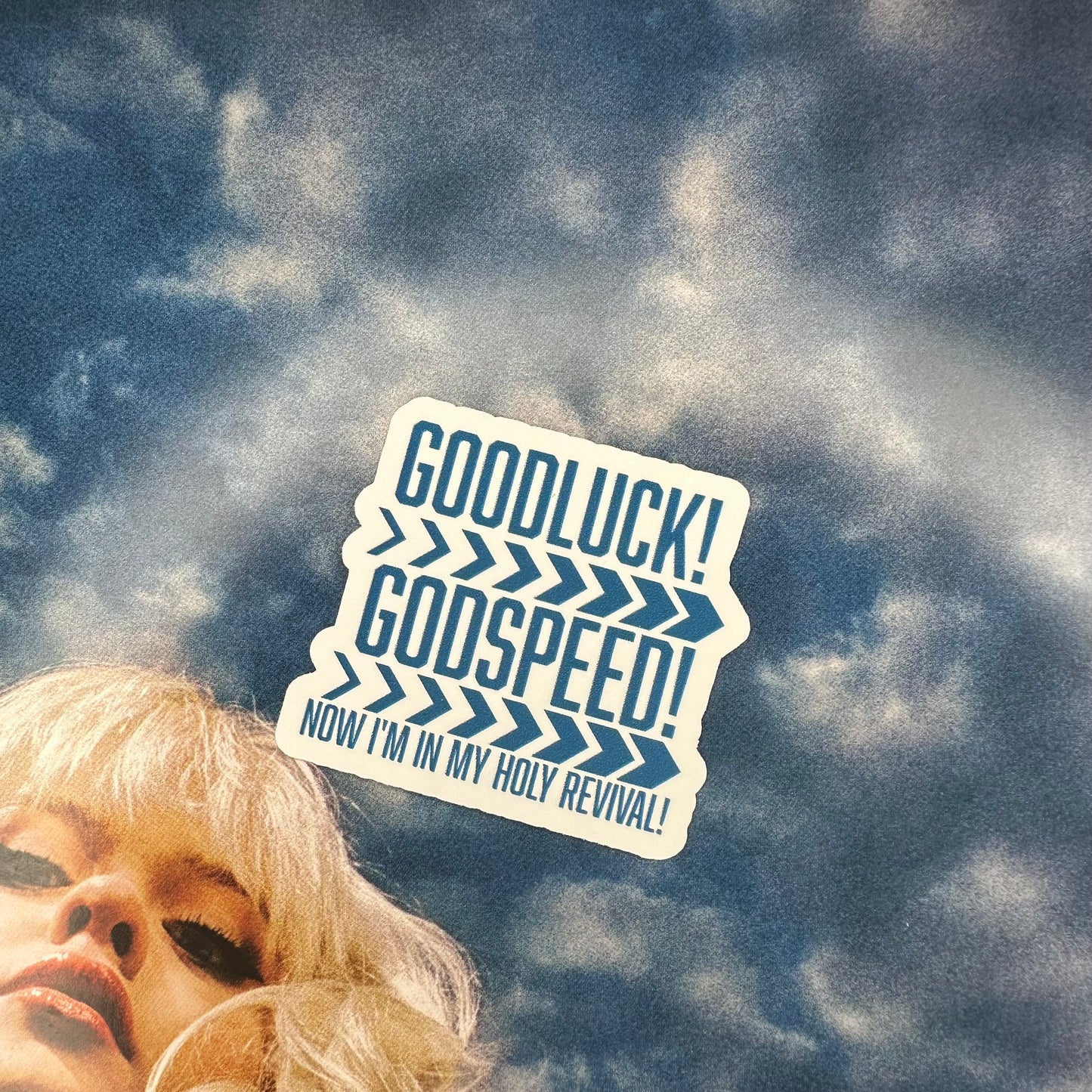 blue good witch lyrics MP2 sticker set