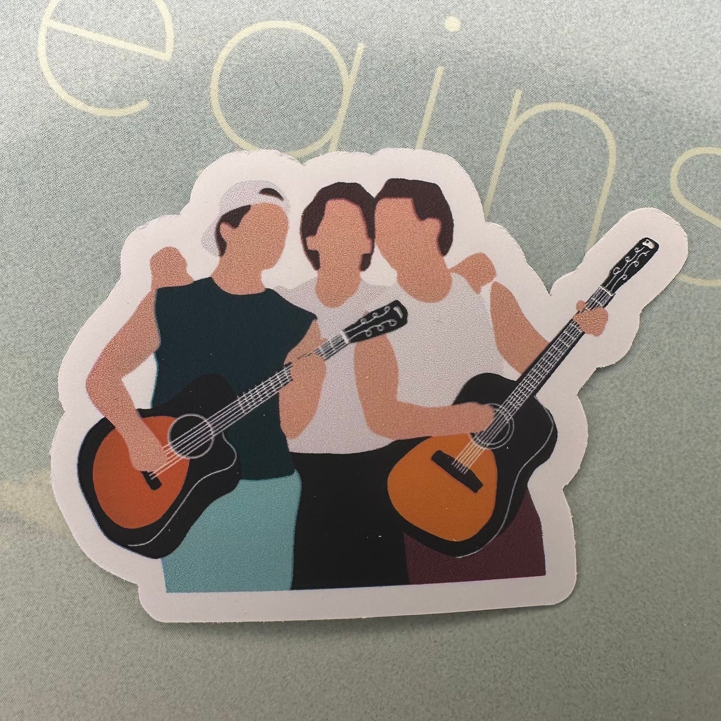 jonas brothers doodle JB sticker set