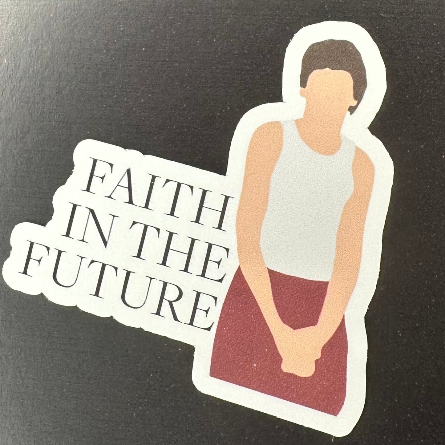 faith in the future album LT2 sticker set