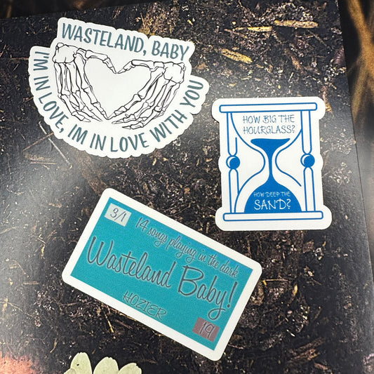 wasteland baby HZ2 sticker set