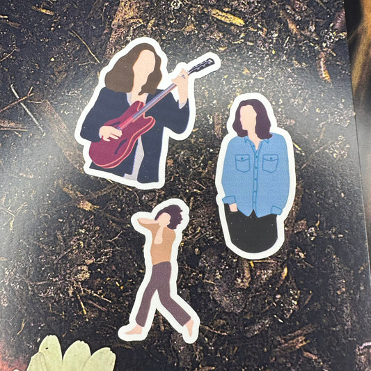 hozier unearth HZ3 doodle sticker set