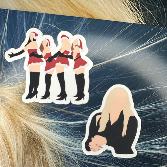 mean girls doodles RR1 sticker set