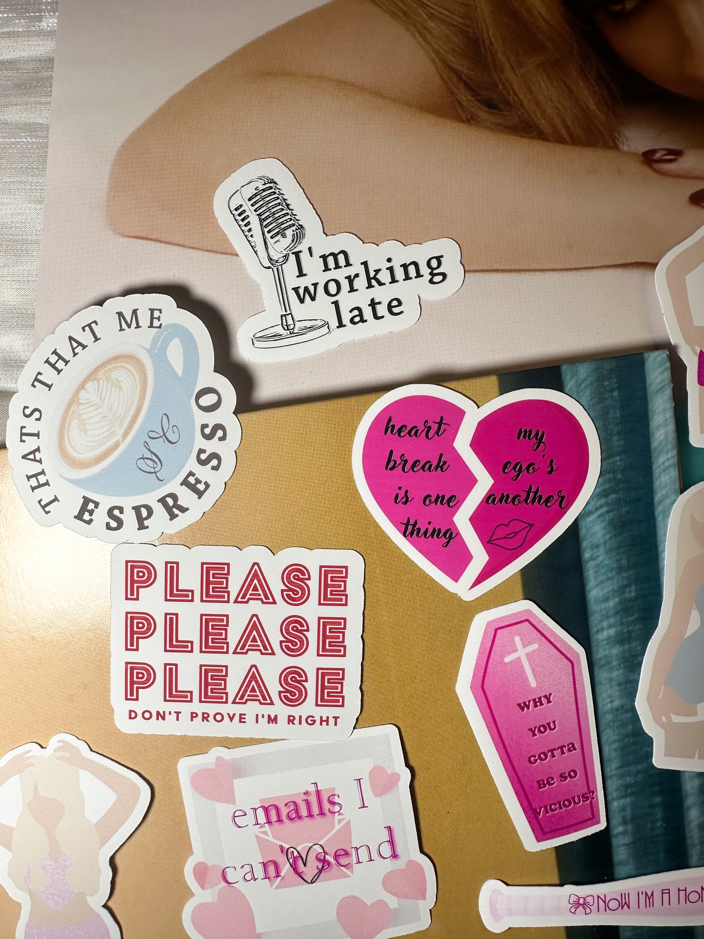 24 Sabrina Carpenter stickers | Espresso Short n Sweet Emails I Can't Send