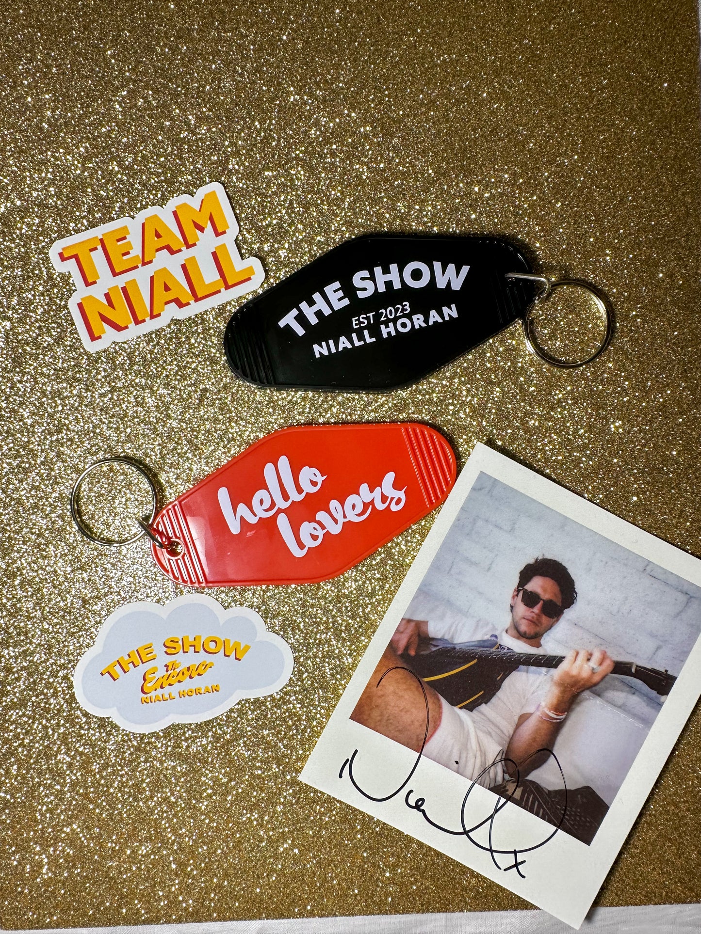 Niall Horan Motel Keychains | The Show Hello Lovers