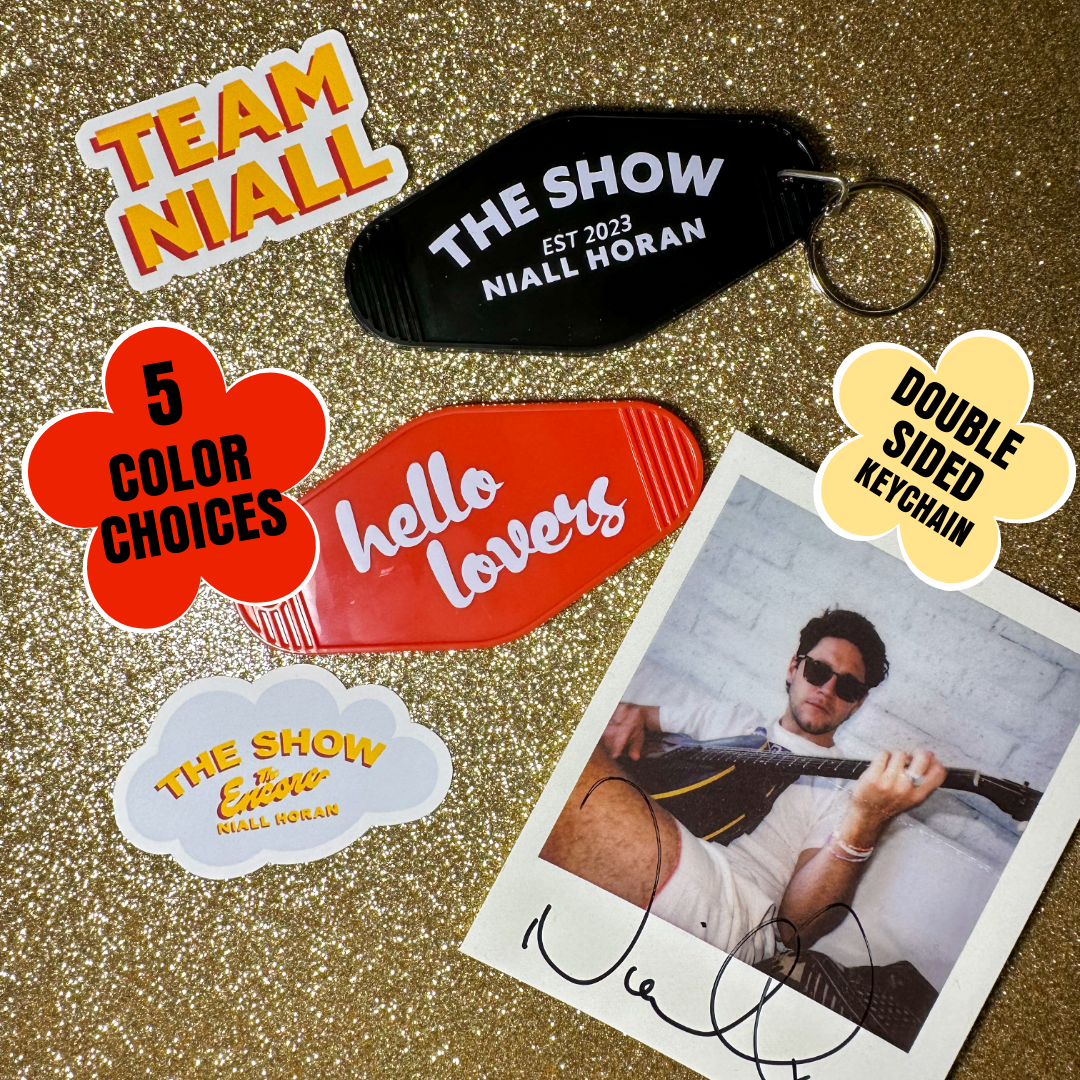 Niall Horan Motel Keychains | The Show Hello Lovers